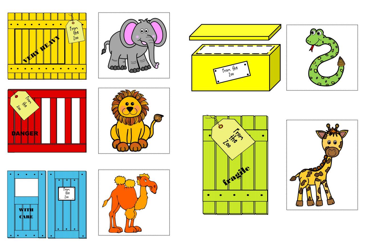 Dear Zoo - 10 Free PDF Printables | Printablee